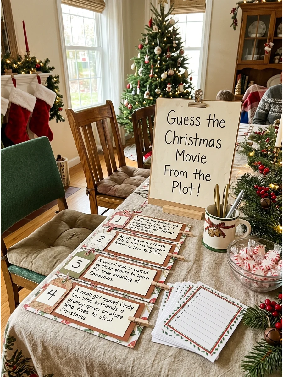 Guest Activity Family christmas games for all ages