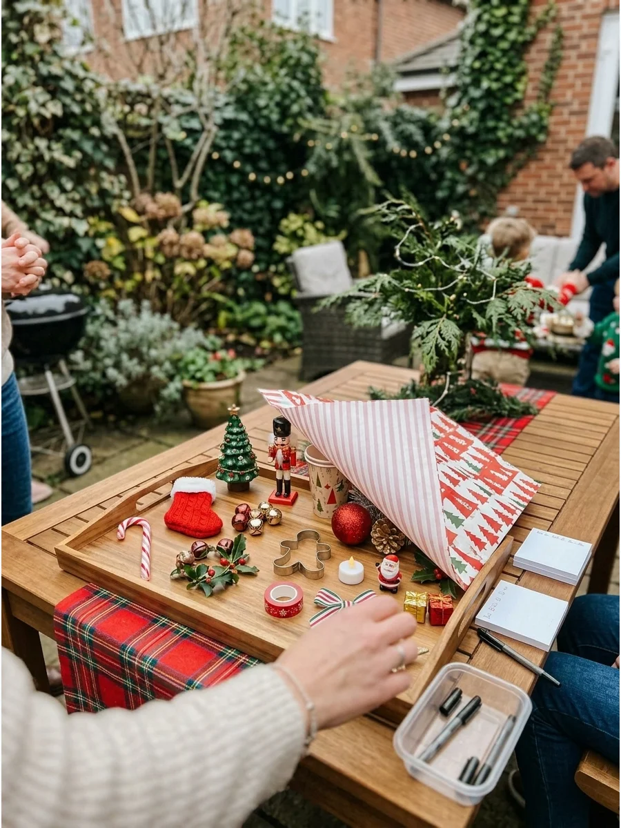 Christmas Memory Tray support view 2