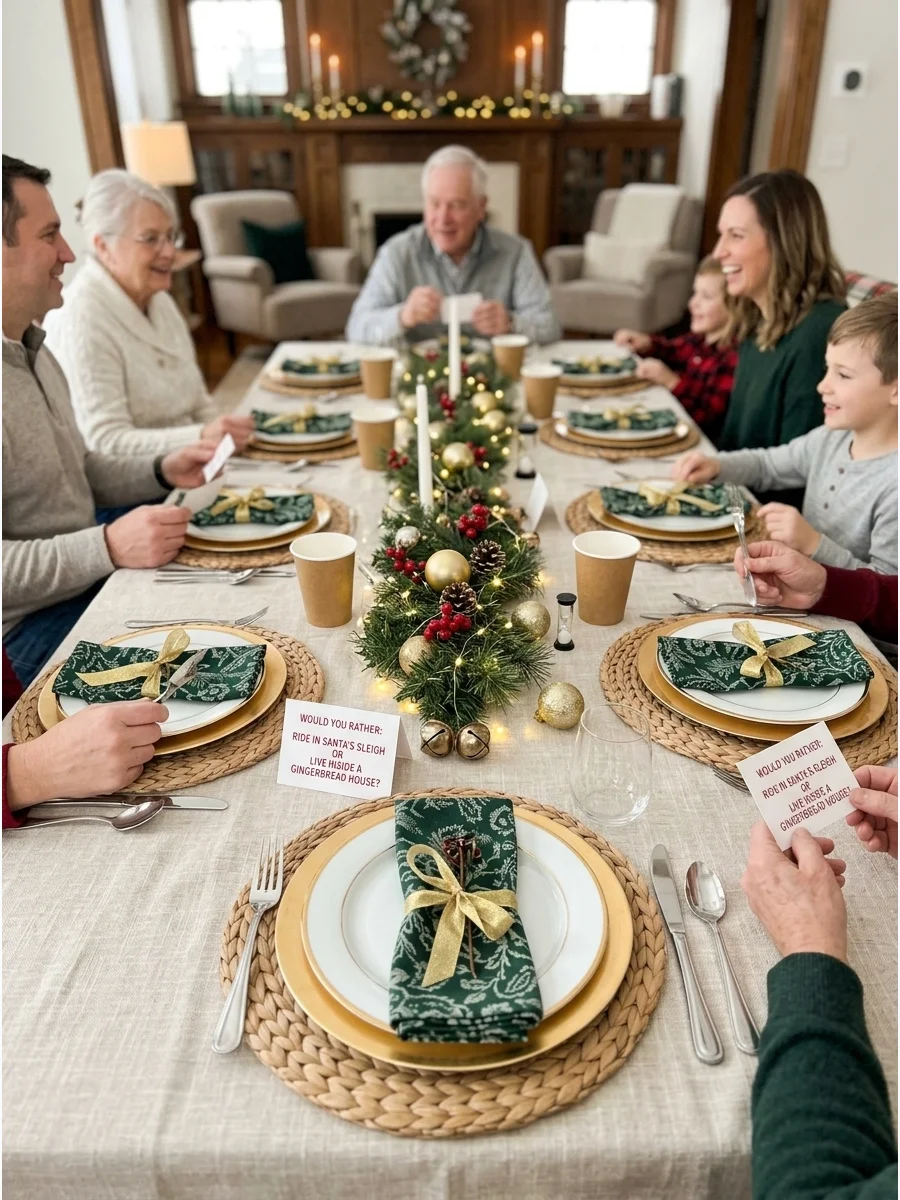 Christmas Would You Rather support view 1