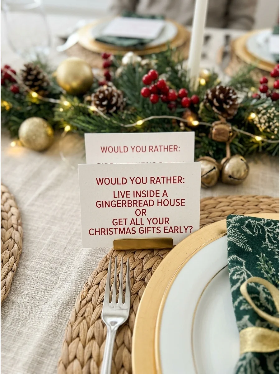 Christmas Would You Rather support view 2