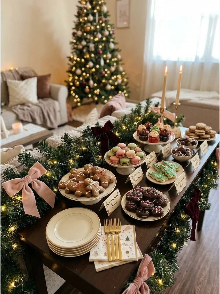 Christmas Cookie Dessert Table support view 1