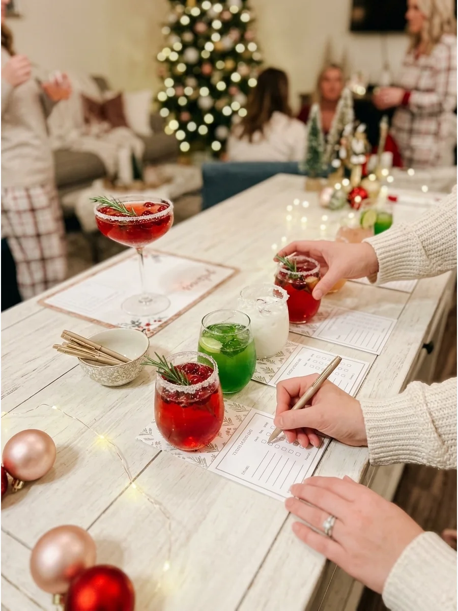 Christmas Mocktail Taste Test support view 1