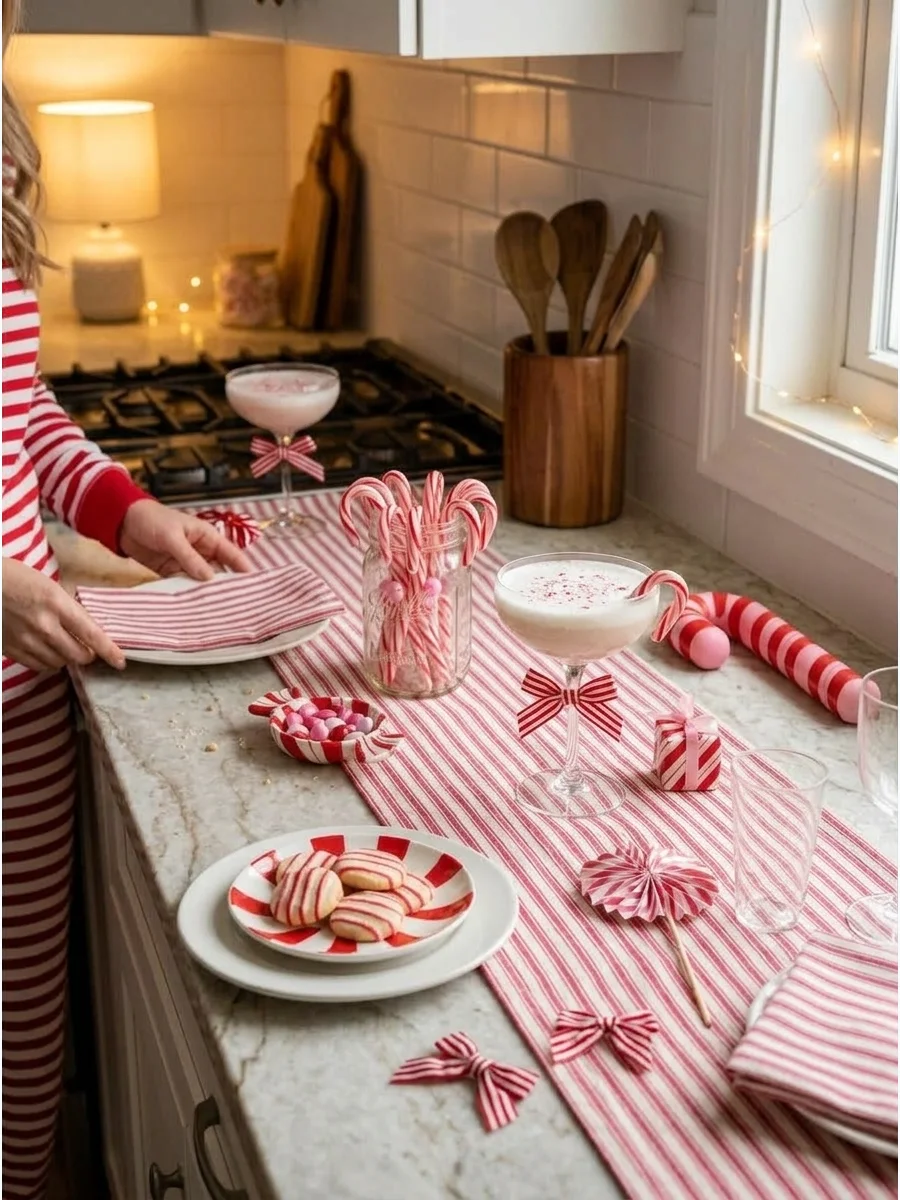 Candy Cane Galsmas Party support view 1
