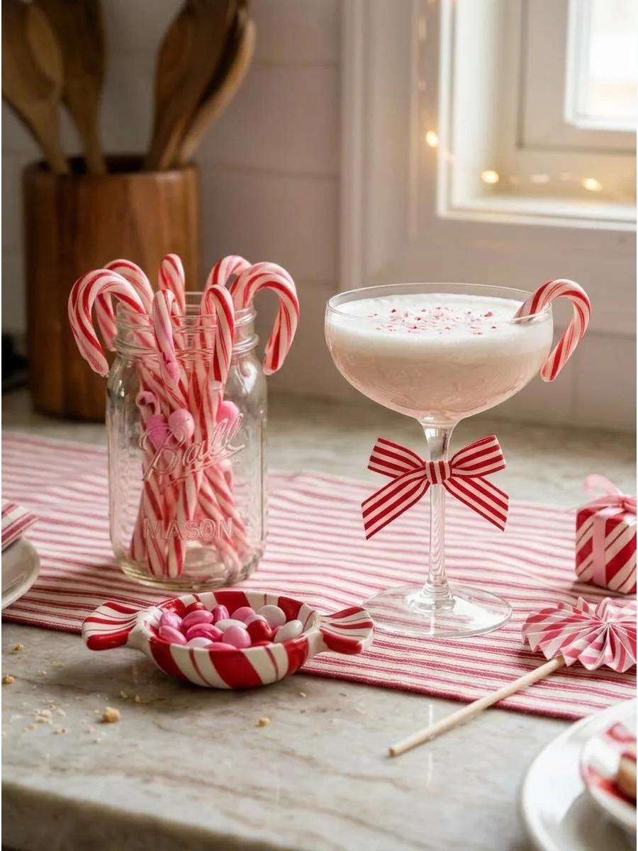Candy Cane Galsmas Party support view 2