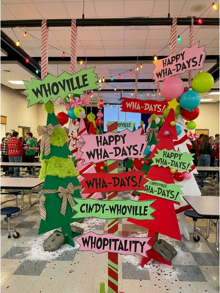 Whoville Christmas Party support view 1