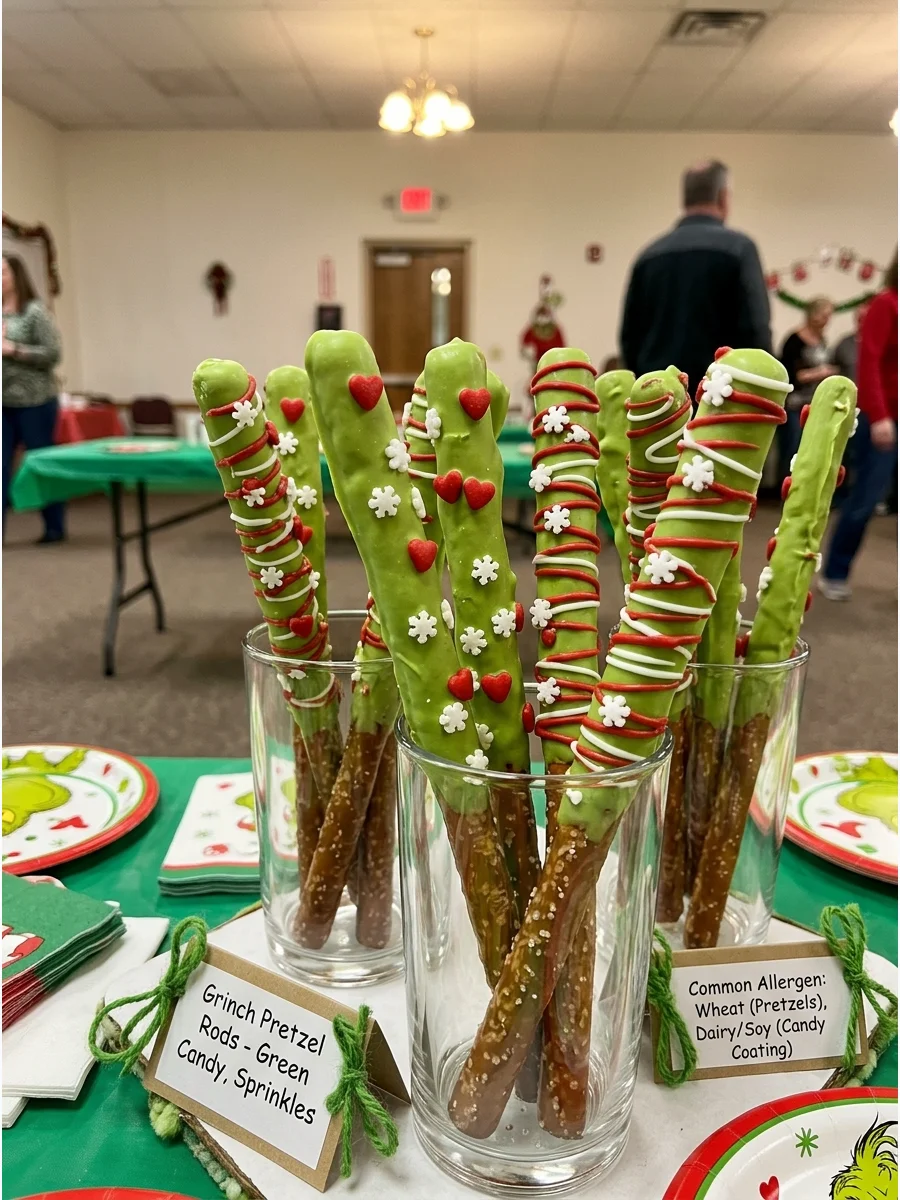 Easy Savory Snack grinch party ideas