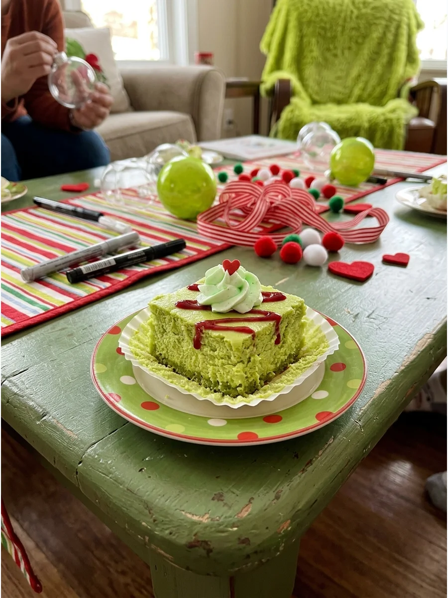Small Party Dessert grinch party ideas