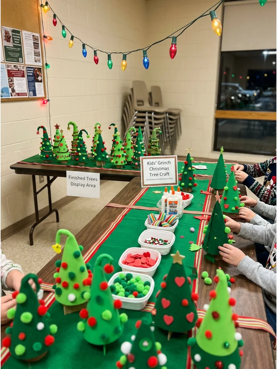 Hands-On Activity grinch party ideas