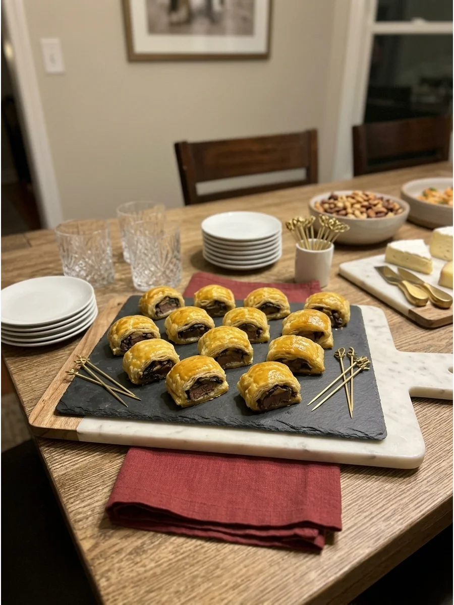 Mini Beef Wellington Bites support view 1