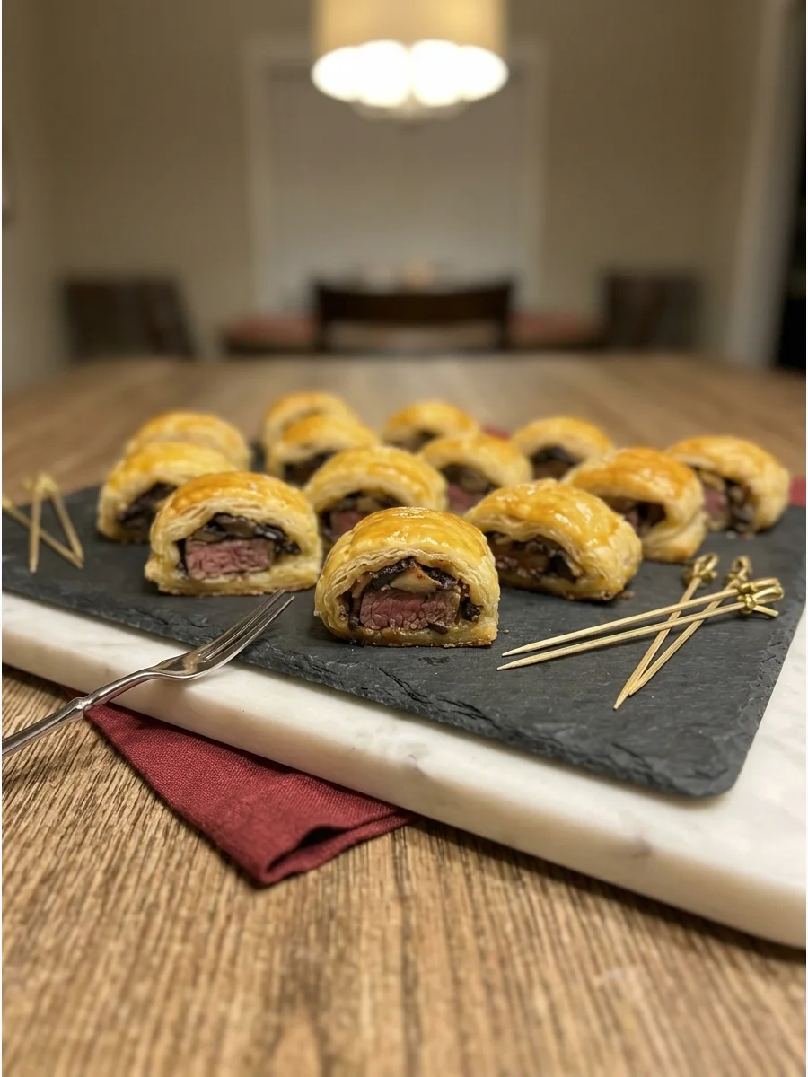 Mini Beef Wellington Bites support view 2
