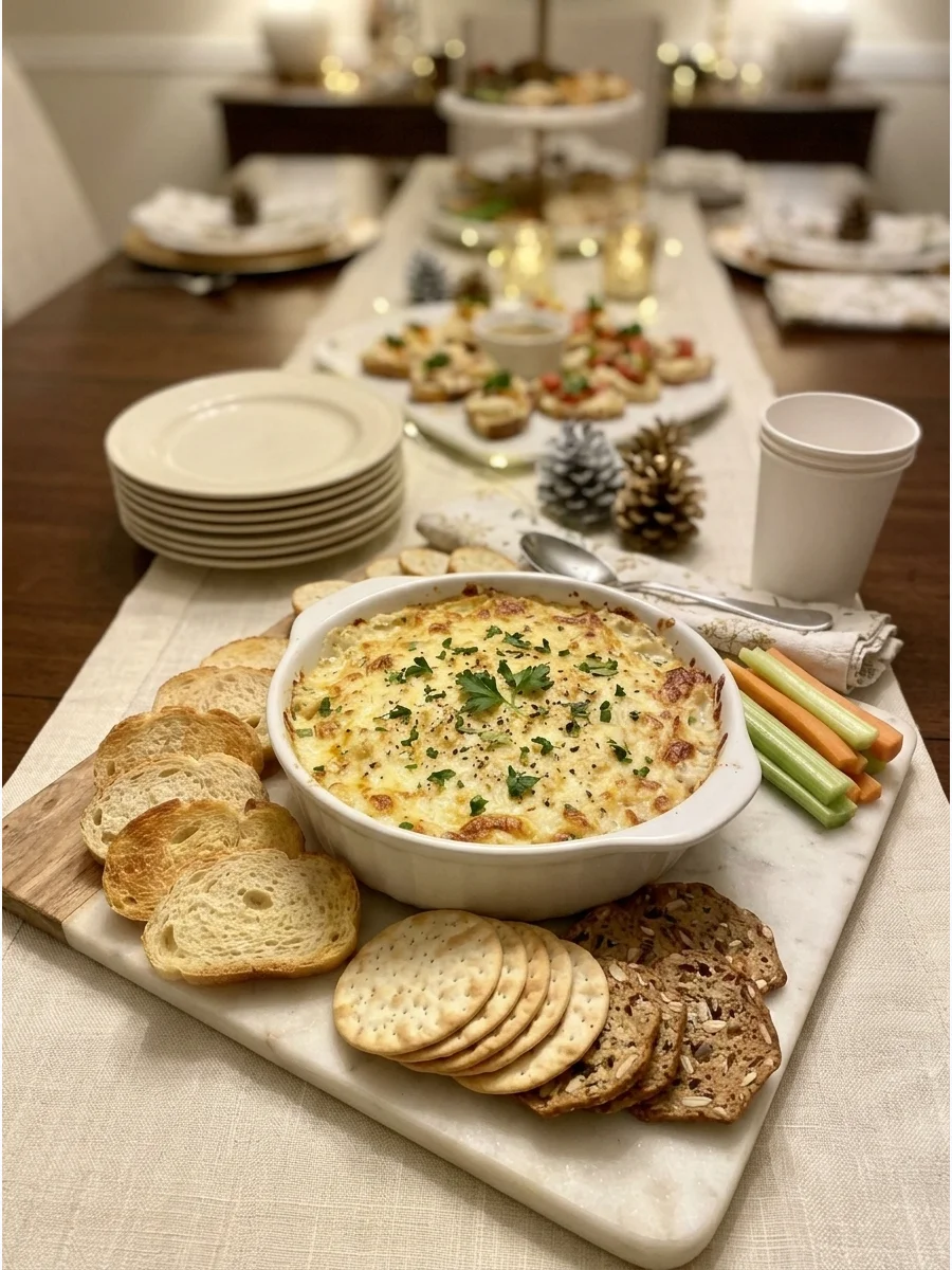 Hot Crab Dip support view 1