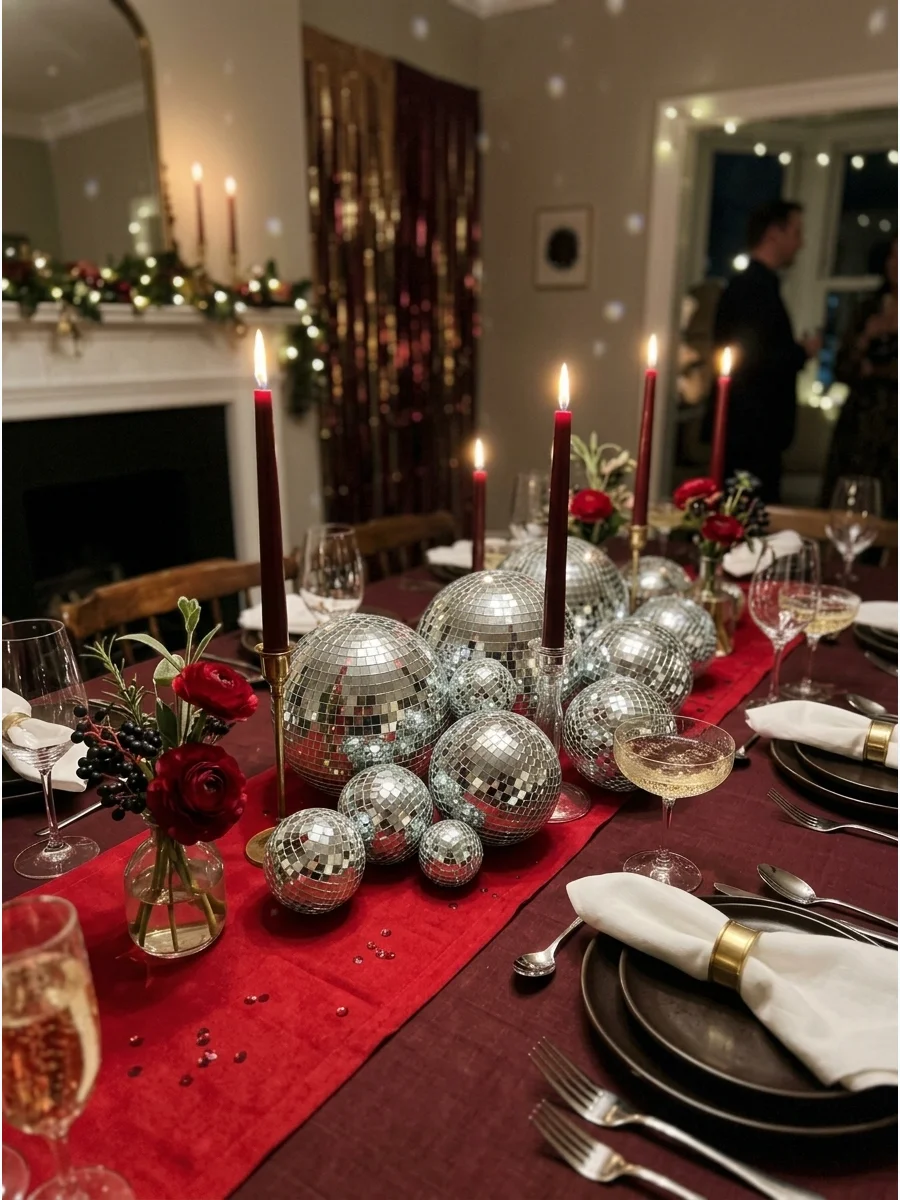 Disco Ball Table Centerpiece support view 1