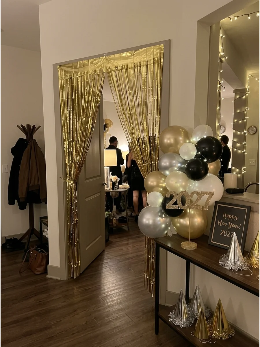 New Years Eve Entryway support view 1
