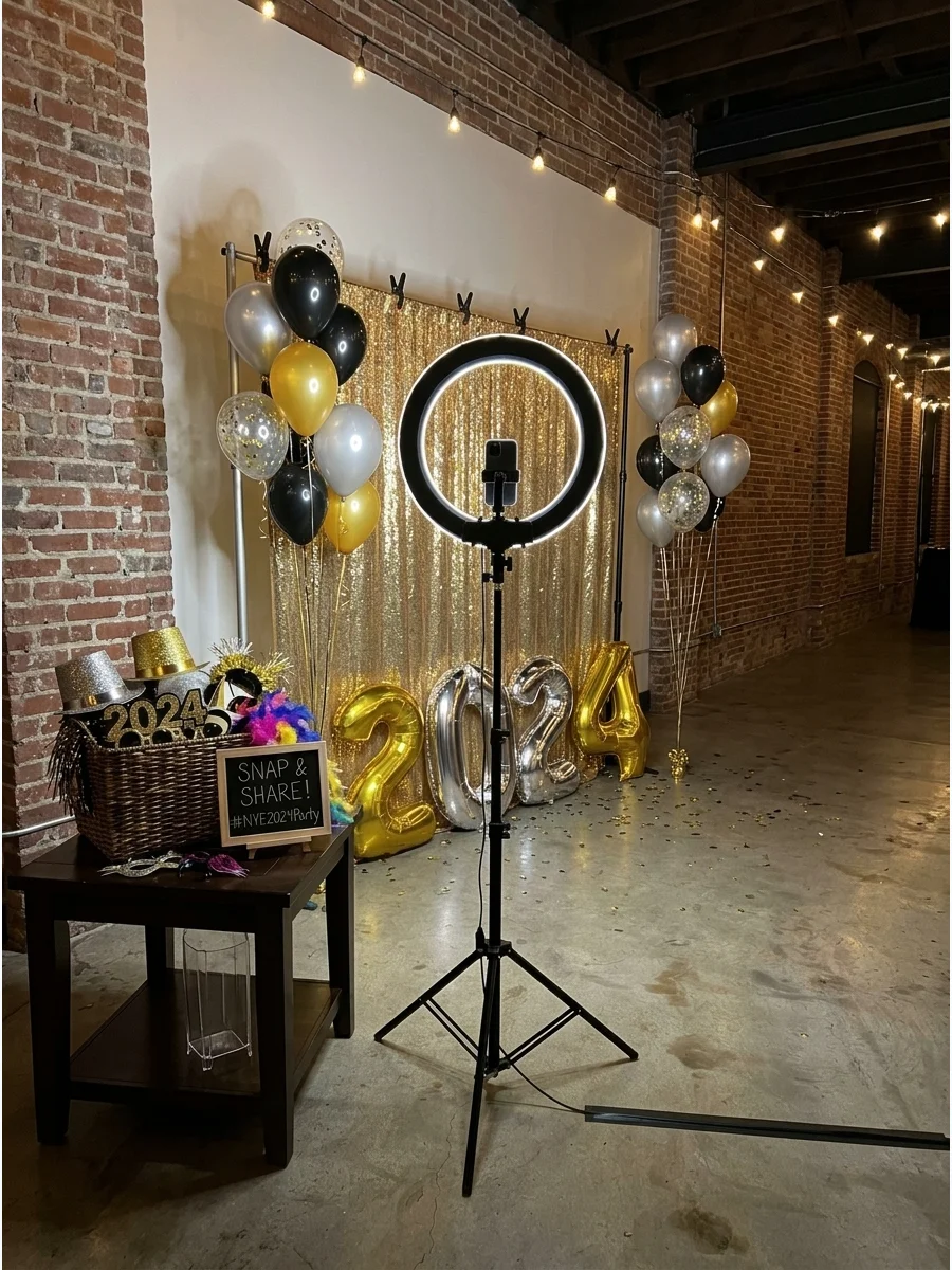 New Years Eve Photo Booth support view 1