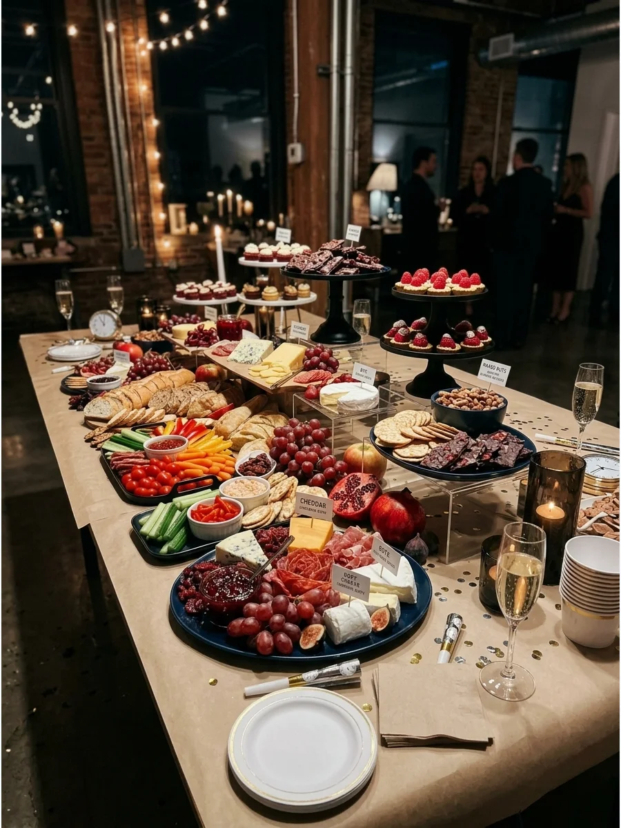 New Years Eve Grazing Table support view 1