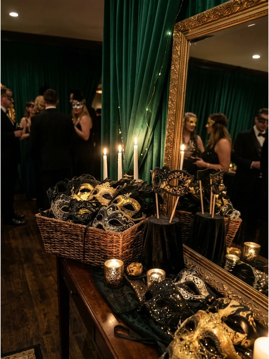 Midnight Masquerade Party support view 1