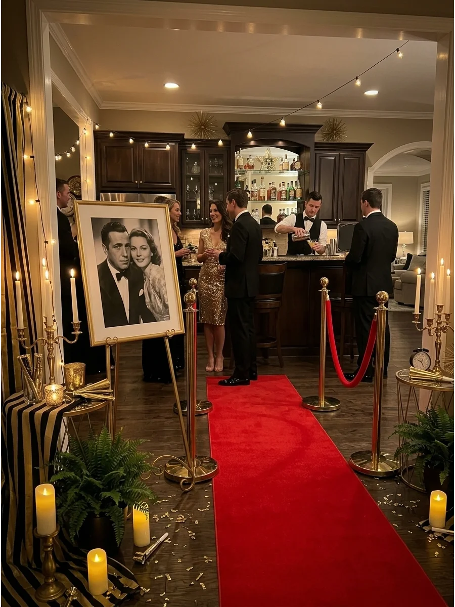 Old Hollywood New Years Eve Party support view 1