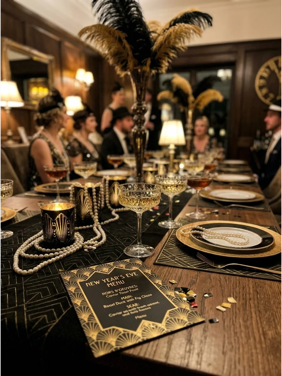 Roaring Twenties New Years Eve Party support view 1