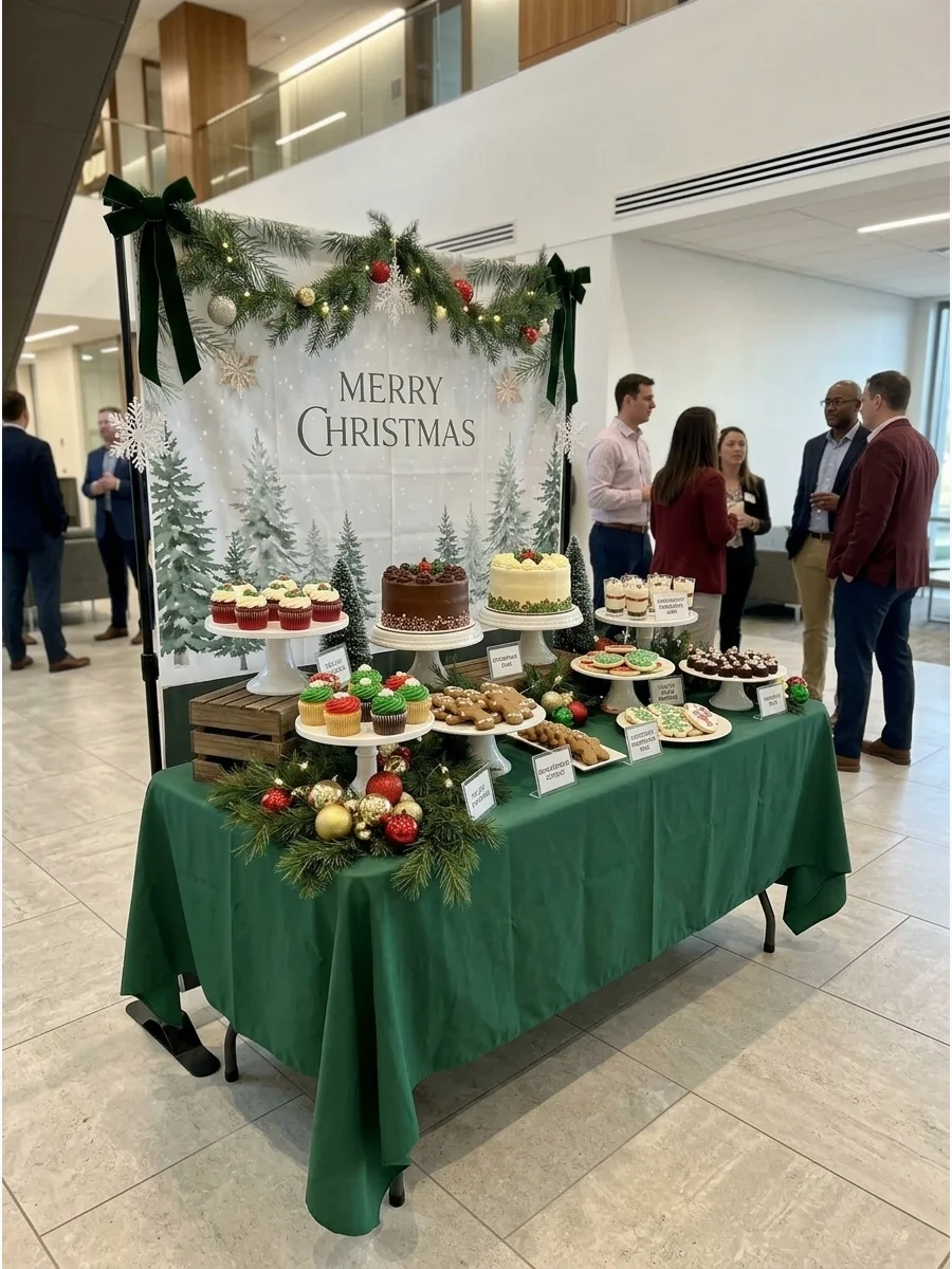 Christmas Dessert Table support view 1
