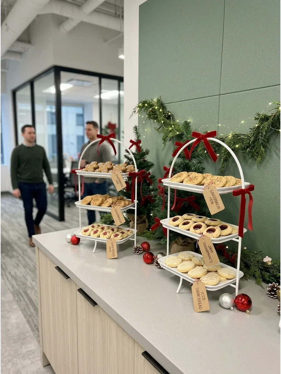Christmas Cookie Station support view 1