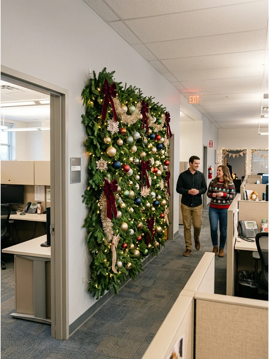 Entry Detail Office christmas party decorations