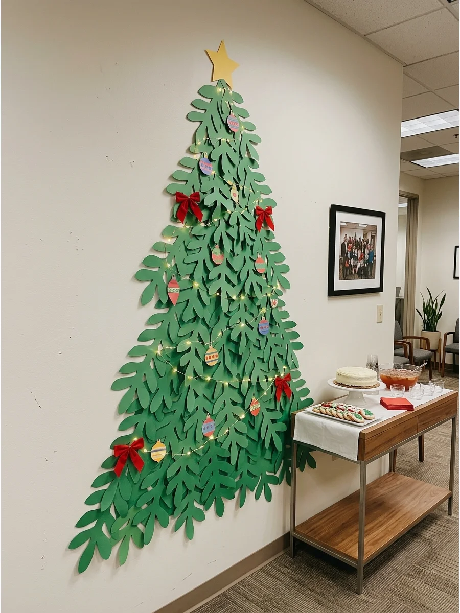 Main Backdrop Office christmas party decorations