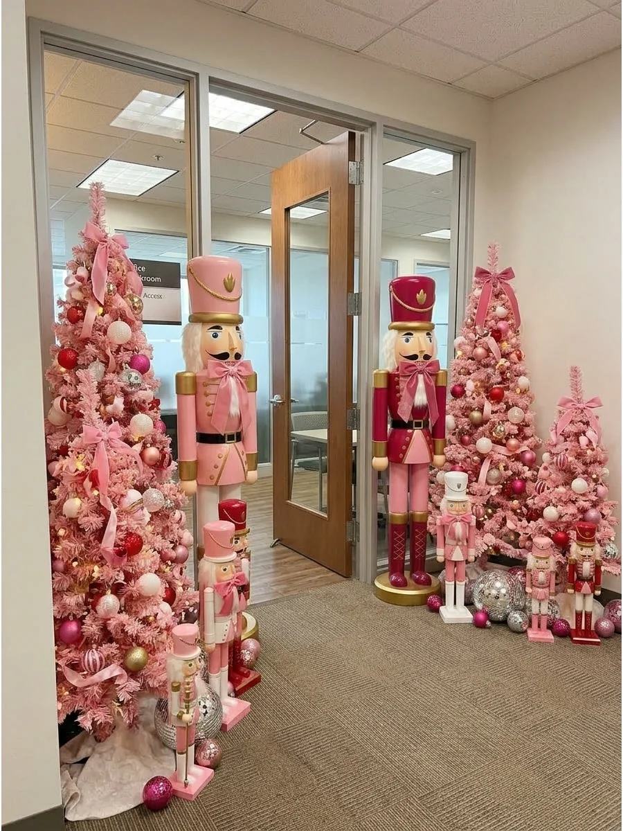 Pink Nutcracker Display support view 1