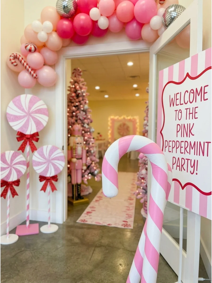 Pink Peppermint Entrance support view 1