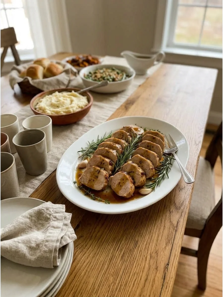 Herb Roasted Pork Tenderloin support view 1