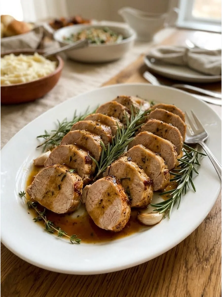 Herb Roasted Pork Tenderloin support view 2