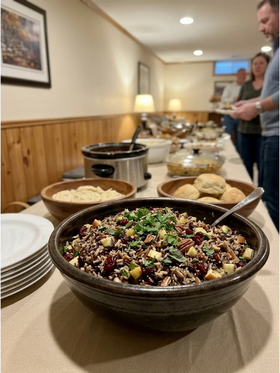 Wild Rice Cranberry Salad support view 1