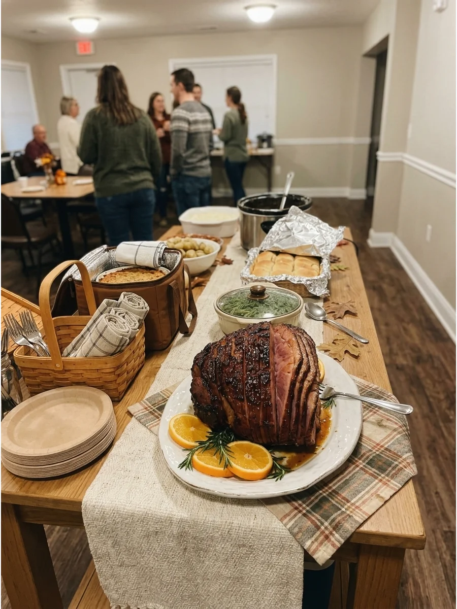 Brown Sugar Glazed Ham support view 1