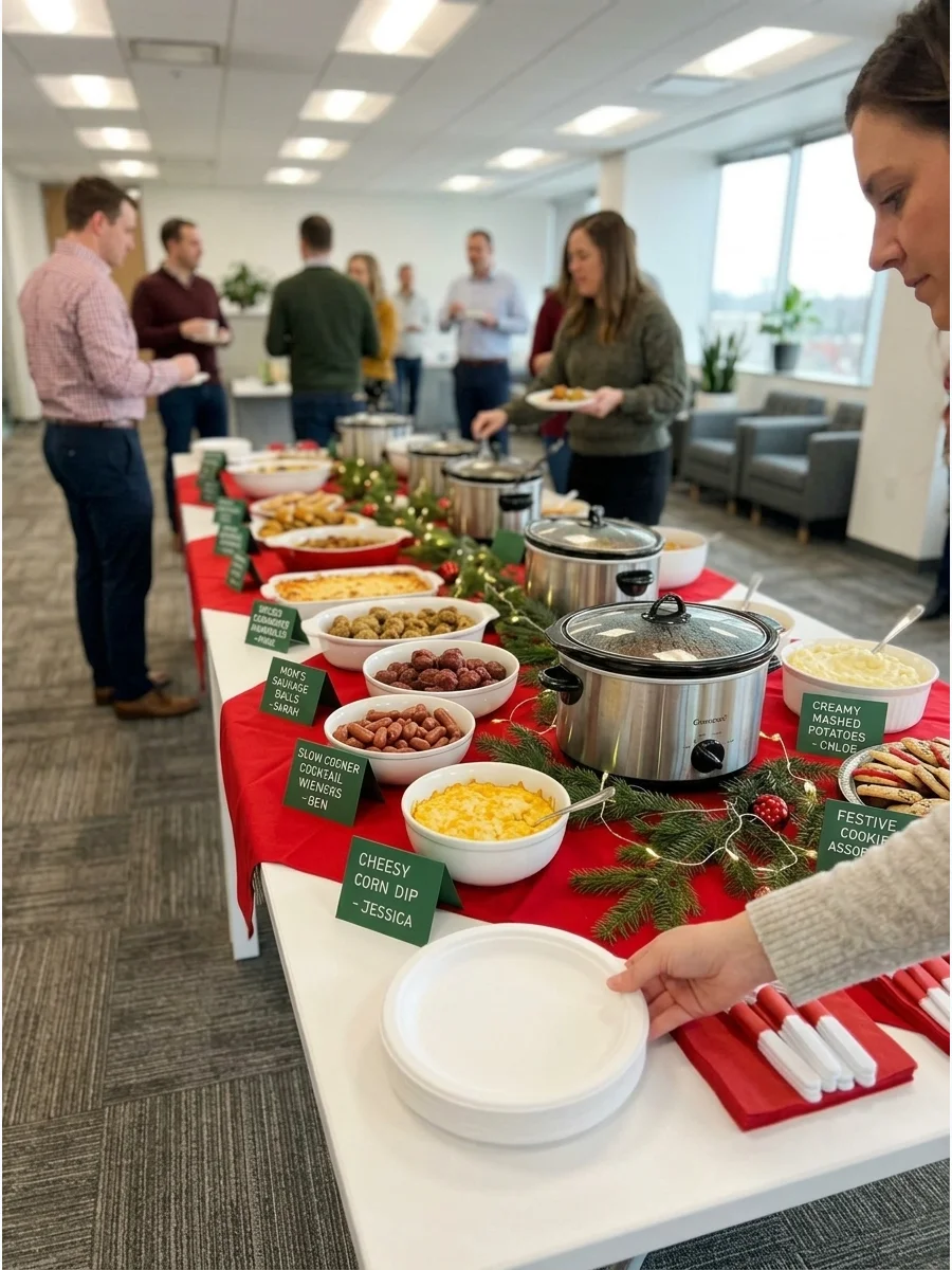 Christmas Potluck Lunch support view 1
