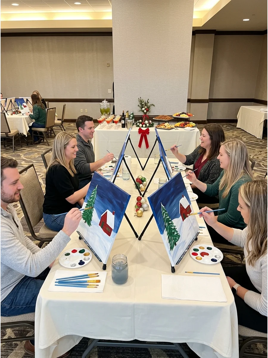Budget Theme Feature work Christmas party ideas