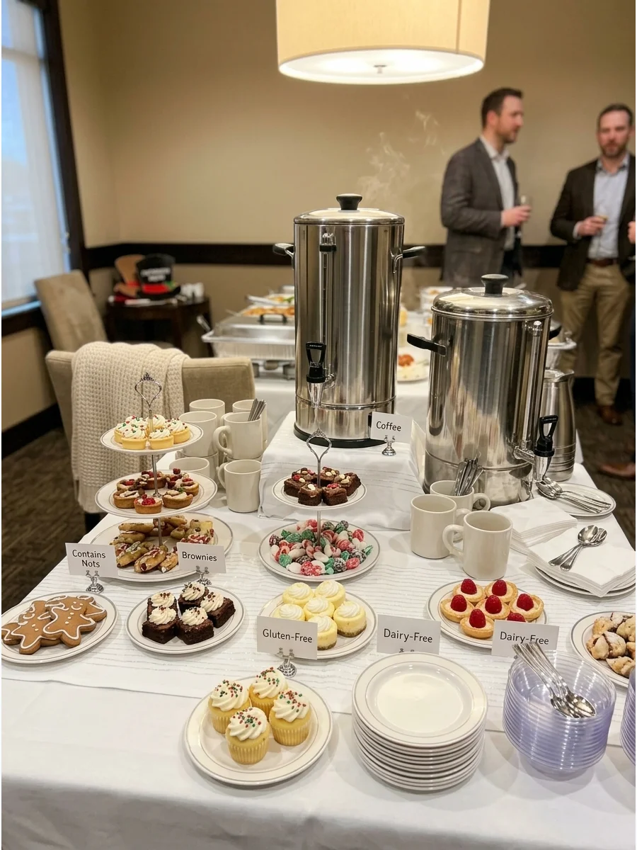 Christmas Dessert Bar Party support view 1