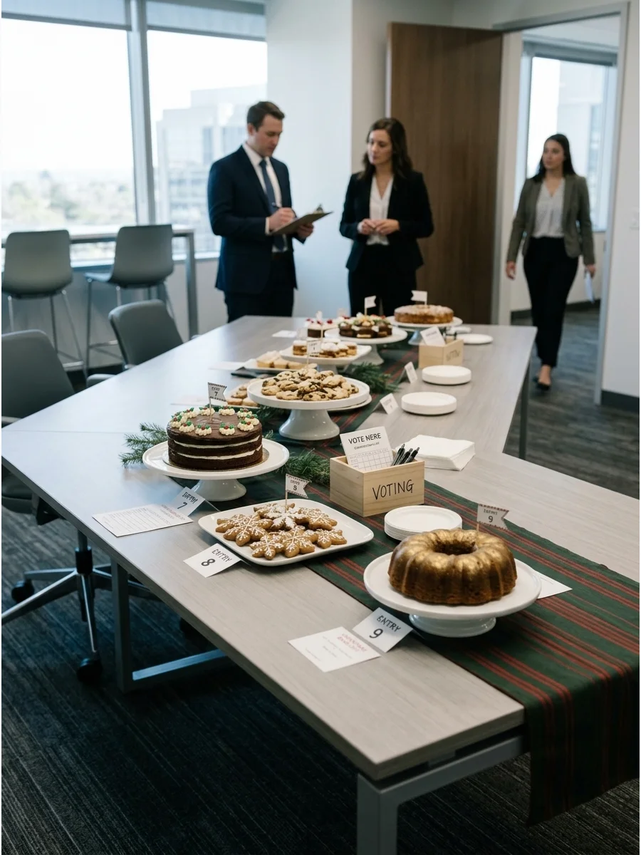 Christmas Bake-Off Competition support view 1