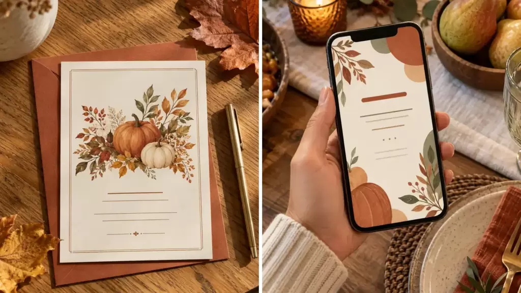 Featured image for 55 Friendsgiving Invite Ideas for a Gathering Everyone Wants to Join